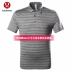 Lululemon nam Lulu Le chanh nam thể thao mới ngắn tay T-Shirt POLO áo 9812 áo polo cao cấp Áo polo thể thao