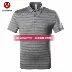 Lululemon nam Lulu Le chanh nam thể thao mới ngắn tay T-Shirt POLO áo 9812