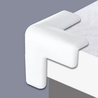 Белые накладки на углы, 4 шт