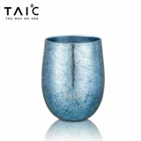 Taic Titanium Pure Titanium Heat Usulation Cup Cup Double -Layer Anti -Scalding Cup Cufe Cufe Cufe Pare Tea Cuce Fruit Juice Пиво круглый мягкая чашка
