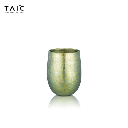 Taic Titanium Pure Titanium Heat Usulation Cup Cup Double -Layer Anti -Scalding Cup Cufe Cufe Cufe Pare Tea Cuce Fruit Juice Пиво круглый мягкая чашка