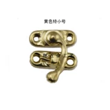 Антикварная деревянная коробка, бронзовый замок, 23×27мм