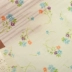 Bông mỏng tươi nhỏ hoa tự làm thủ công quần áo váy bé trẻ em bông bông vải q vải cotton nỉ Vải vải tự làm