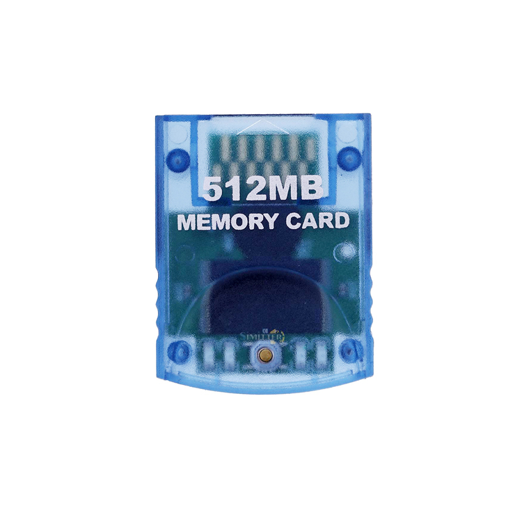Clear Blue 512MBWII memory card GC Memory card GameCubeGC game Memory card , NGC memory card