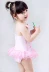 2018 trẻ em áo tắm bé gái trẻ em pettiskirt Hàn Quốc phiên bản của một mảnh áo tắm cô gái cổ tích công chúa đồ bơi