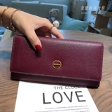 Бумажник, сумка через плечо, вместительный и большой кошелек, ультратонкий изысканный модный картхолдер, премиум класс, из натуральной кожи