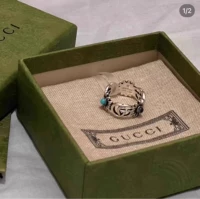 Gucci, кольцо для влюбленных подходит для мужчин и женщин, с драгоценным камнем