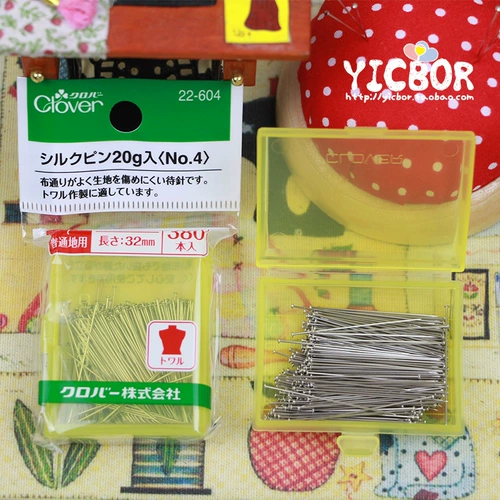 22-603 604 японский штифт для кока-колы Clover, вертикальная режущая игла, позиционирующий штифт, фиксированный штифт, трехмерная игла для режущего бисера