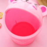 Маленькое мультяшное мусорное ведро, маленькая креативная система хранения