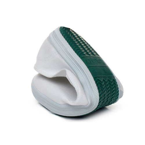 Рабочая обувь пищевой фабрики, летняя чистая обувь для рабочих мастерских на одной ноге, дышащая, впитывающая пот, маленькая парусиновая обувь из белой ткани.