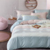 Hai mặt Tencel chà nhám bốn mảnh chính hãng siêu mềm đệm lót chăn mền trải giường bedding giường ấm - Bộ đồ giường bốn mảnh bộ chăn gối nous Bộ đồ giường bốn mảnh