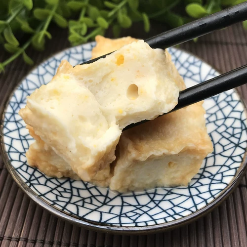 Корона рыба тофу рыба рыба тофу, краб, яичный желток, тайваньские продукты, падающие падающими ингредиенты, ингредиенты 1 кг1 ингредиенты ингредиенты