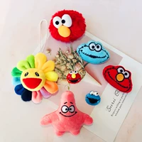 Sesame Street Trâm kim Canvas Túi trang trí Cầu vồng Hoa Huy hiệu Net Thủy triều đỏ - Trâm cài huy hiệu cài áo dễ thương