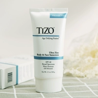 Hoa Kỳ TIZO1 tự nhiên khoáng chất cách ly chống nắng SPF40 dưỡng ẩm chống nước 100g kem chống nắng anessa màu trắng