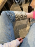 Южнокорейский летний товар, прямые свободные джинсы, по фигуре