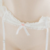 Dễ thương voan ren garter mềm mại dễ thương ruy băng ren tăng trên đầu gối clip gợi cảm thông minh - Nịt Tất dây đeo đùi thiết kế độc đáo Nịt Tất