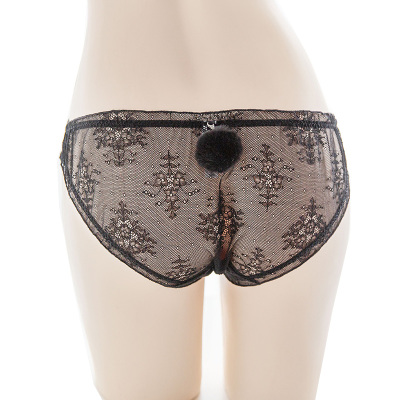性感蕾丝透视内裤女可爱甜美小毛球兔子尾巴低腰花边女士少女胖次-淘宝网 性感蕾丝透视内裤女可爱甜美小毛球兔子尾巴低腰花边女士少女胖次-淘宝网