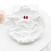 Bảy ngày đồ lót phụ nữ thoải mái cotton đồ lót nữ mềm mại dễ thương nơ thấp eo sinh viên nữ béo