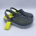 dép quai ngang nữ đế cao Cross Crocs mùa hè nam nữ thời trang phối màu thoáng khí gót chân Kroger chống trượt giày đi biển dép đôi dép quai hậu nữ dép đi học dép quai hậu xỏ ngón nam 