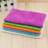 10 упакованных блюд для мытья ткань, артефакт для мытья посуды с двойным утолщенным бамбуковым волокном без поглощения масла, салфетки, чистое посудомывание полотенце