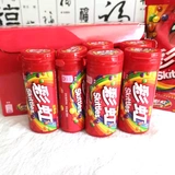 Wrigley Rainbow Sugar Bottle Размещение фруктового бобового верблюда сахар сахар детские игрушки закуски подарки возвращаются в подарки конфеты