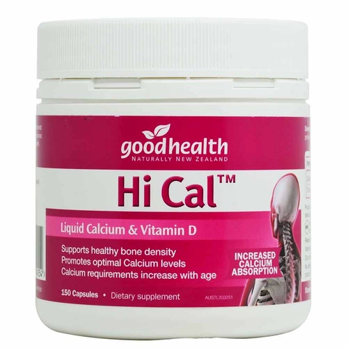 Связанная зона Новая Зеландия Goodhealth Good Healthy Bervant Women Women Vitamin D Line Line Calcium 150 Средние и пожилые люди