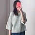 Áo len nữ Cutout dệt kim Áo thun rộng áo len croptop Áo / áo thun