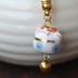 đoạn ngắn dễ thương cá tính sáng tạo Lucky Lucky Cat những người yêu thích hòa bình mặt dây chuyền nam nữ túi đồ trang trí chuỗi điện thoại - Phụ kiện điện thoại di động gia do dien thoai Phụ kiện điện thoại di động