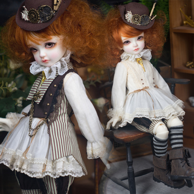 taobao agent BJD baby clothes AMORS new product SD doll 1/6 cents 1/4 point giant baby size doll clothes steam era