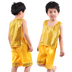 Ngày của trẻ em Apron Trang Phục Nam và Nữ Jazz Dance Eo Lấy Cảm Hứng Từ Hiện Đại Mẫu Giáo Sequins Trang Phục Biểu Diễn shop trẻ em Trang phục