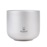 Серебряный муравей чистый титановый двойной слой Кунг -фу Куп