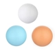 Белый, синий апельсиновый трех -коловый набор