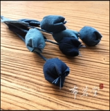 Fabutang Blue Dyeing 堂 布 布 布 布 布 布 布 布 布 布 布 布 布 布 布 -голубая хлопчатобумажная ткань домашнее украшение цветок