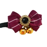 Галстук-бабочка с бантиком, колокольчик, чокер, аксессуар, галстук, домашний питомец, кот