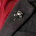 Trung Quốc phong cách trâm nam sen retro từ pin nữ corsage phù hợp với áo len trang sức phụ kiện huy hiệu pin nút cài áo Trâm cài