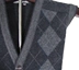Trung niên len vest đan áo gi lê cha mùa thu mới kích thước lớn tất cả- len trung niên của nam giới vest vai dày áo cardigan nam Dệt kim Vest