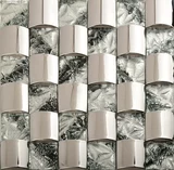 Мозаика, стеклянный металлический телевизор из нержавеющей стали, 12 года