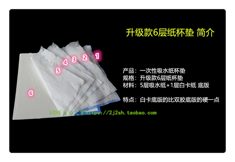Disposable square ashtray for hotel, 250 pieces