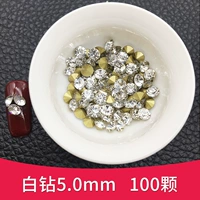 Белый бриллиант 5,0 мм 100