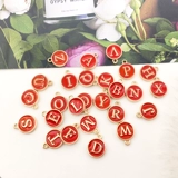 Металлическая красная подвеска, аксессуар, аксессуары