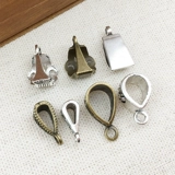 Смешанные модели/одиночная древняя серебряная перфорация, висящая голова головы, чтобы развернуть аксессуары ретро-ретро-8 айбин DIY