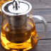 Cao borosilicate dày chịu nhiệt glass flower ấm trà thép không gỉ lọc nhiệt độ cao Kung Fu tea set trà maker Trà sứ