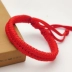 Handmade dây đỏ đan đôi tay dây thừng SpongeBob vòng tay gió quốc gia nam nữ có thể điều chỉnh dây đỏ vận chuyển ác vòng dâu Vòng đeo tay Clasp