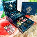 Косметическая подарочная коробка, комплект, помада, румяна, палетка теней, кушон, рассыпчатая пудра, набор на день Святого Валентина, полный комплект, подарок на день рождения