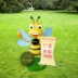 Phim hoạt hình điêu khắc ong thủy tinh Màu vàng mật ong sơn mô hình Trung tâm mua sắm cửa hàng đồ nội thất - Nội thất thành phố 	mua ghế công viên	 Nội thất thành phố
