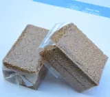 Говяжий шелкочный червя куколкам для бровей и брови, кормление молочницы, спаринг зерно -зерно коричневые гранулы