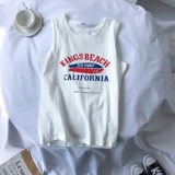 Белая майка топ, летняя футболка, 2020, свободный крой