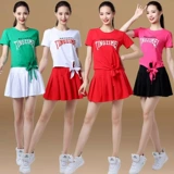 Летний хлопковый комплект, юбка, спортивный костюм