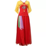 Летний комплект, этнический вентилятор, танцующая юбка, костюм, 2023, новая коллекция