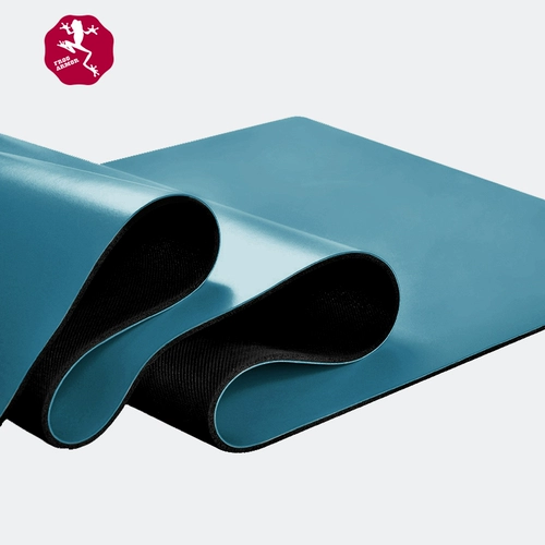 Полиуретановый нескользящий резиновый коврик для йоги, профессиональный ковер для спортзала для начинающих, 5мм